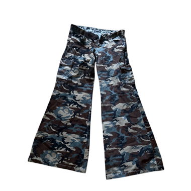 JNCO Army Baggy / Flared Pants – Y2K Skater Style