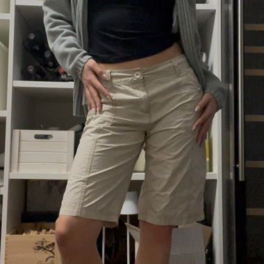 Cute Y2k capri or long cargo Shorts 