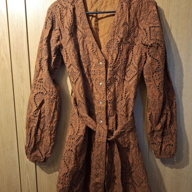 Abito Marrone in Pizzo Scotch and Soda
