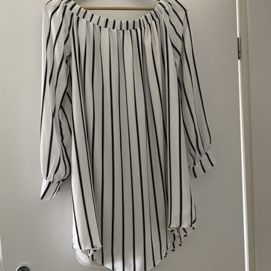 Robe courte oversized 