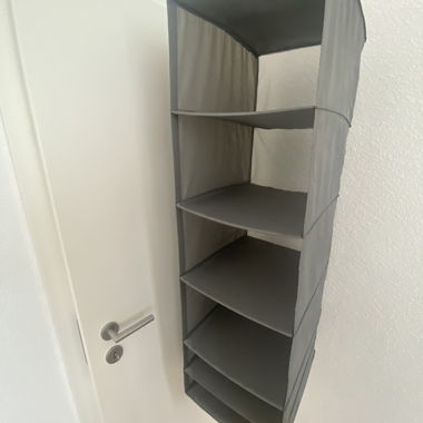 Organizer da scaffale in tessuto appeso