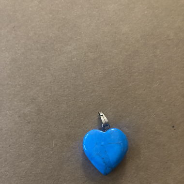 Pendentif vraie pierre turquoise 