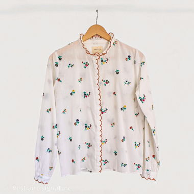 Sézane Bluse „Louise“ – romantisch Gr. 38
