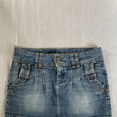 Denim Jeans Skirt