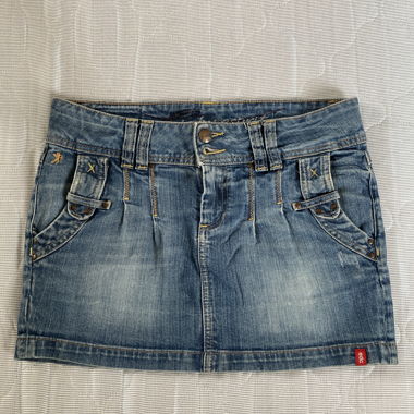 Denim Jeans Skirt
