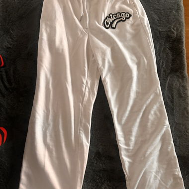 Pantaloni della tuta bianchi "Chicago" FB Sister XS