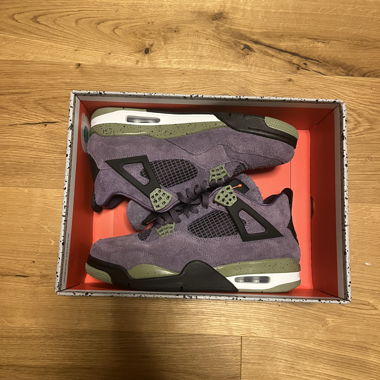 Jordan 4 canyon Purpel 