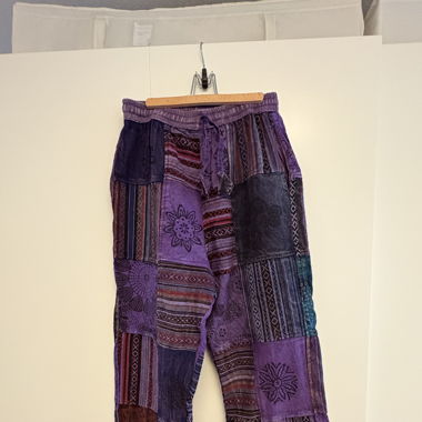 Pantalons patchwork 