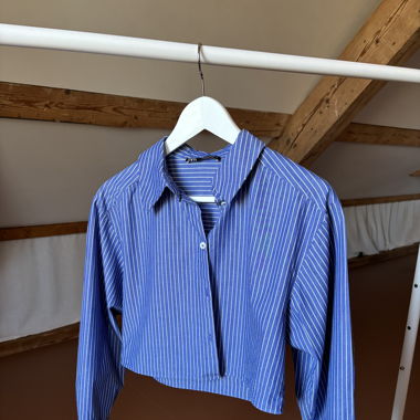 Zara Cropped Blouse 