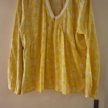 Light yellow blouse
