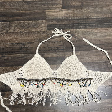 Rückenfrei Crop Top