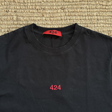 T-shirt nero 424