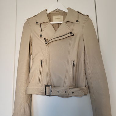 Maje-Lederjacke