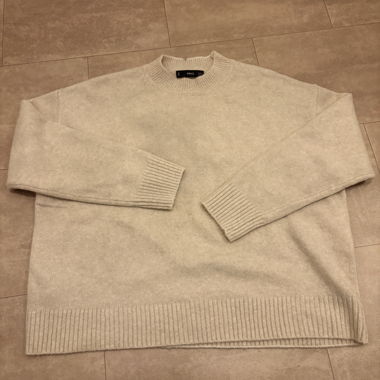 MNG Beige Knit Sweater