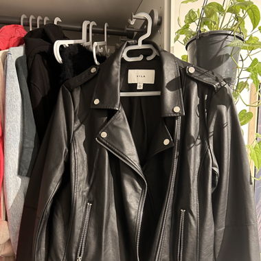 Lederjacke