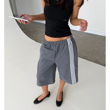 Stripe Shorts, other normal grau