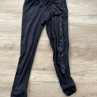 Pantaloni da jogging neri per bambini 10-11 anni