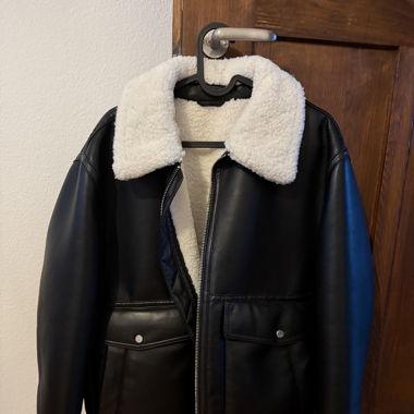 Herren Kunstlederjacke HUGO Boss Grösse M