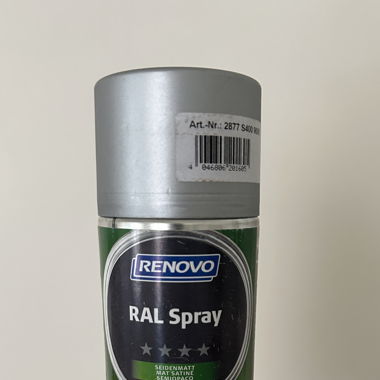 Weissaluminium Seidenmatt RAL Spray
