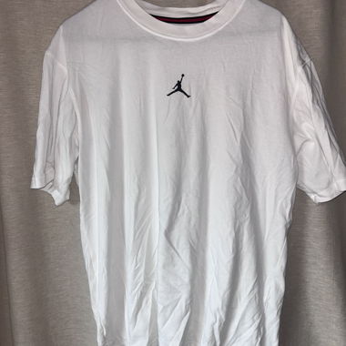 T-shirt Jordan bianca