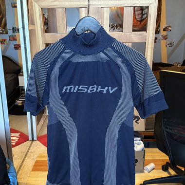 T-shirt sportivo MISBHV originale blu scuro