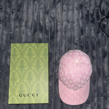 Casquette Gucci rose