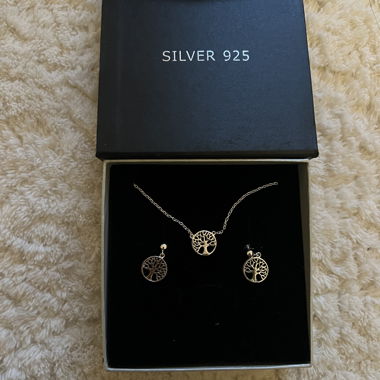 925 Silver Tree of Life Jewelry Set