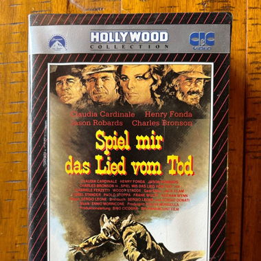 Videokassette "Spiel mir das Lied vom Tod"