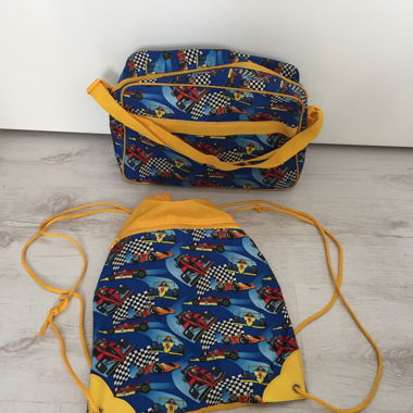 Neues Original 2000s Vintage Set Sporttaschen