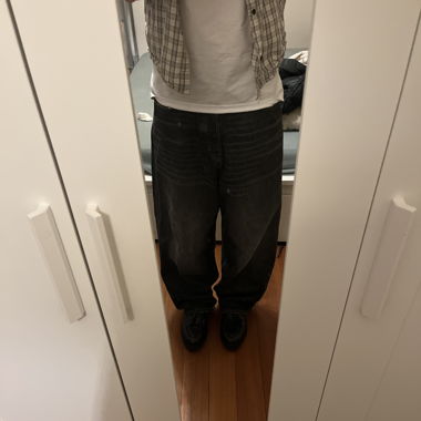 Loose Baggy Jeans von weekday: Astro 31/32