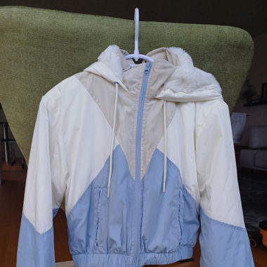 Colorblock Jacket, gefüttert