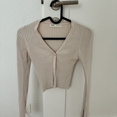 Cardigan in maglia corto