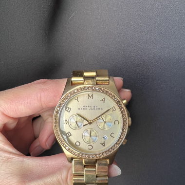Marc Jacobs Uhr gold