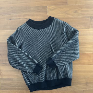 Striped Knit Sweater