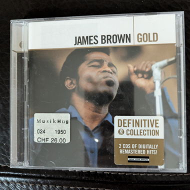 James Brown und eine Pharell Wiliams CD