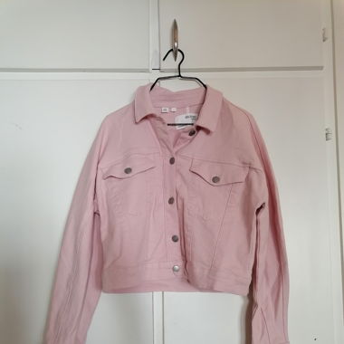 Rosa Jeansjacke Stretch neu