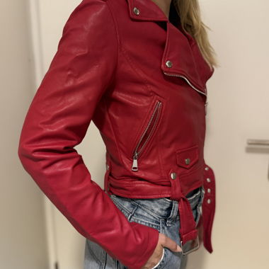 Leather jacket