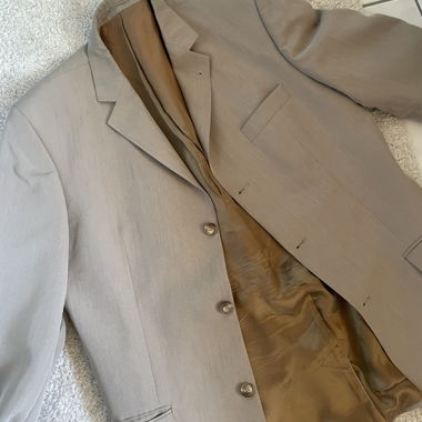Blazer vintage oversize chiaro