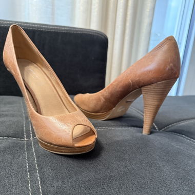 Escarpin cuir