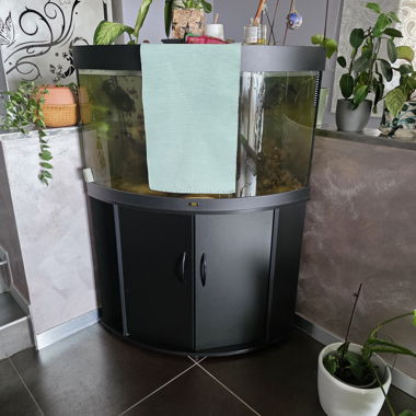 Acquario 190 l juwel con mobile nero