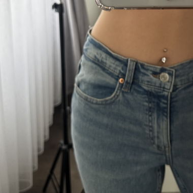 jeans taille basse icon