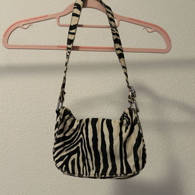 Y2k Zebra bag