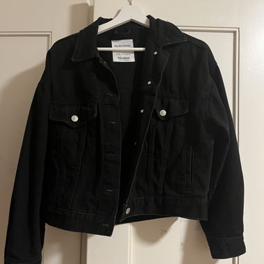 Veste en Jean Noir 