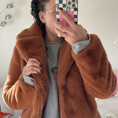 Teddy peluche jacket