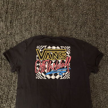GREY VANS T-SHIRT / S