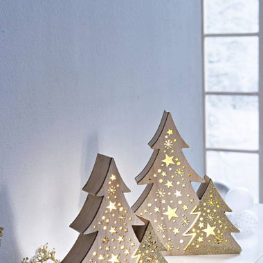 LED-Tannen "Floresta" 2er-Set Dekor Weihnachten _1