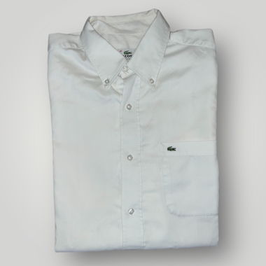 Chemise Lacoste blanche, homme, T41
