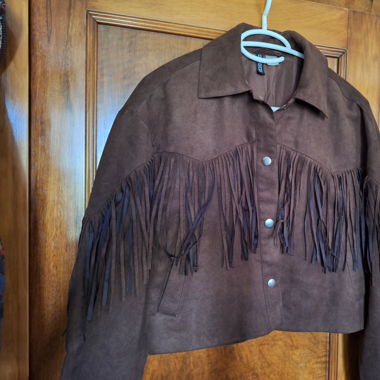 Western-Stil kurzes Oberteil