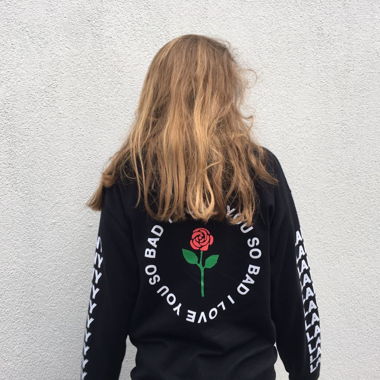 Felpa Black LANY ILYSB