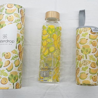Waterdrop Glasflasche Glow Edition 